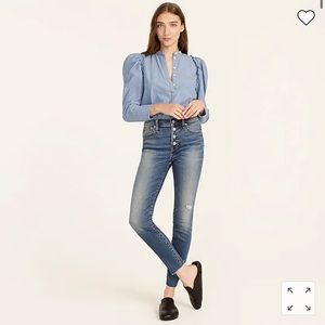 9” toothpick jeans jcrew